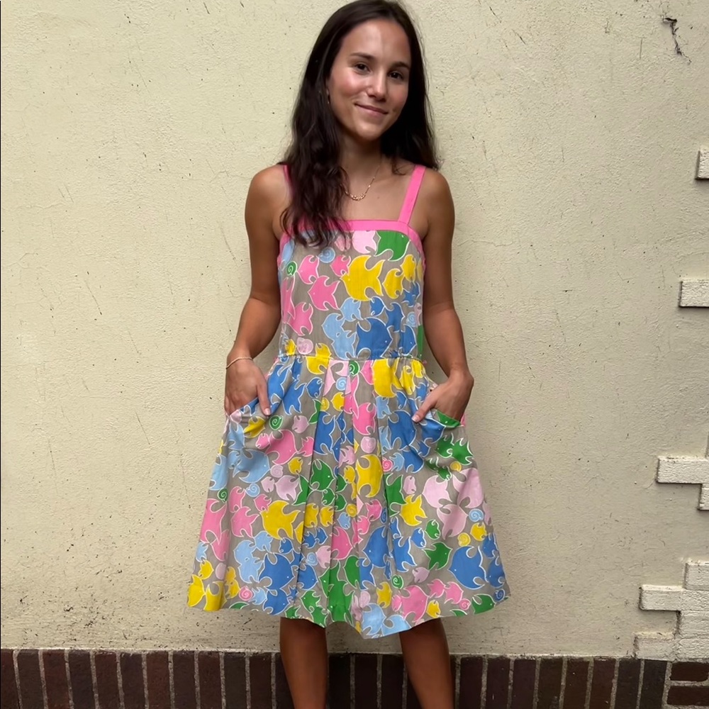 Vintage 70s picnic dress - Lilly Pulitzer ?